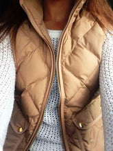 Load image into Gallery viewer, 2019 Women Female Slim Vest Women&#39;s Windproof Warm Sleeveless Winter Jacke Thick Warm Waistcoat Vest Coat Jacket Size S-3XL