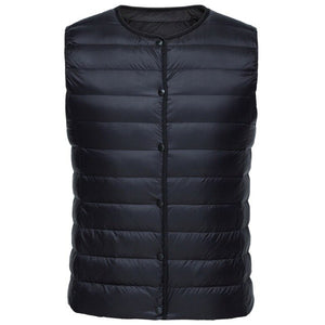 SEMIR Women Packable Quilted Lightweight Down Vest with Slant Pocket Light Puffer Vest Chinlon Lined with Front Snap Closure