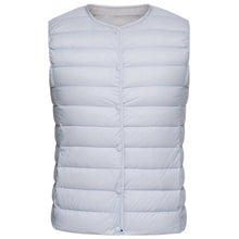 Load image into Gallery viewer, SEMIR Women Packable Quilted Lightweight Down Vest with Slant Pocket Light Puffer Vest Chinlon Lined with Front Snap Closure